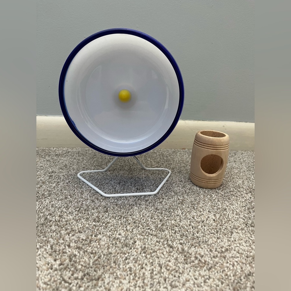 Hamster‎ wheel and tunnel bundle